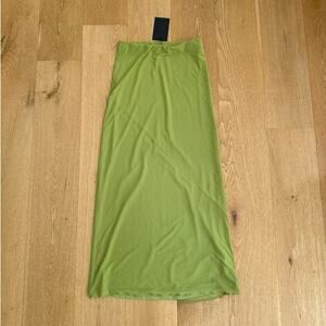 Jagger & Stone Maxi Skirt Neve Size US 4 Green